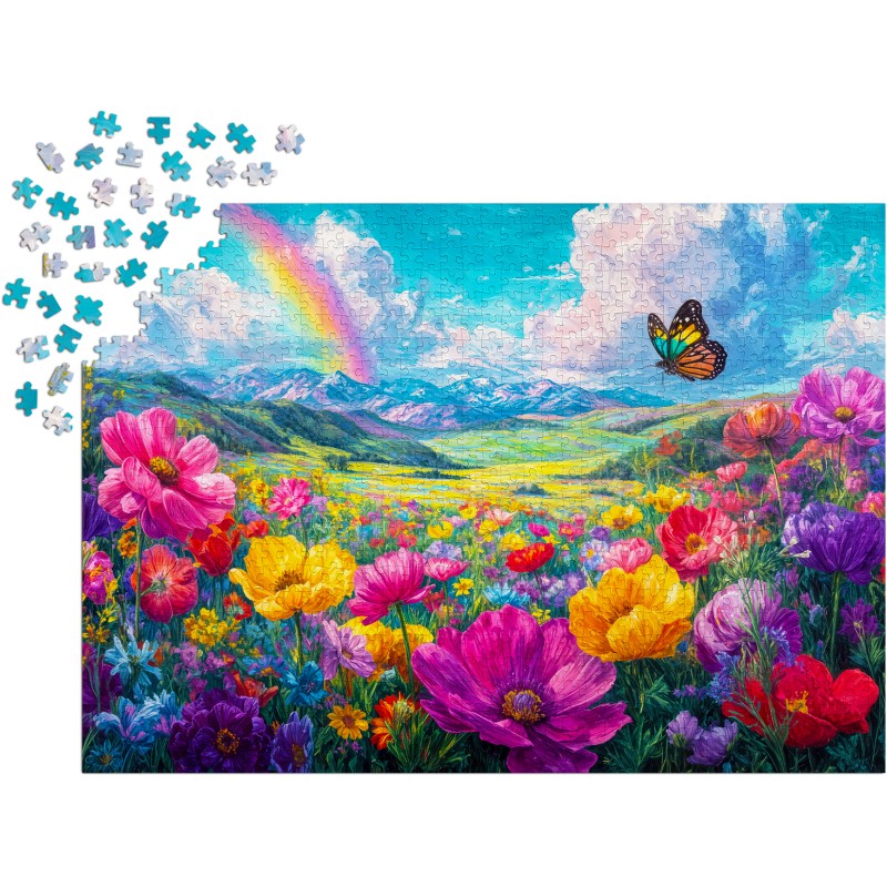 Puzzle 1000 piese ENJOY - Rainbow...