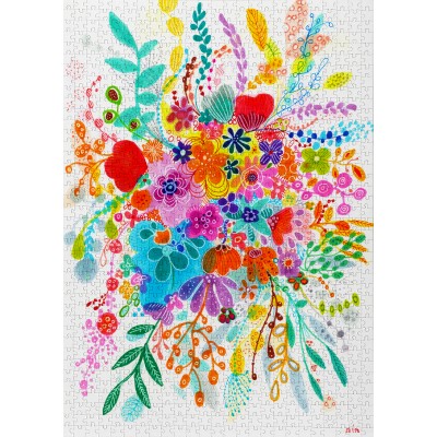 Puzzle 1000 piese ENJOY - Bouquet Splash (Enjoy-2411) 2