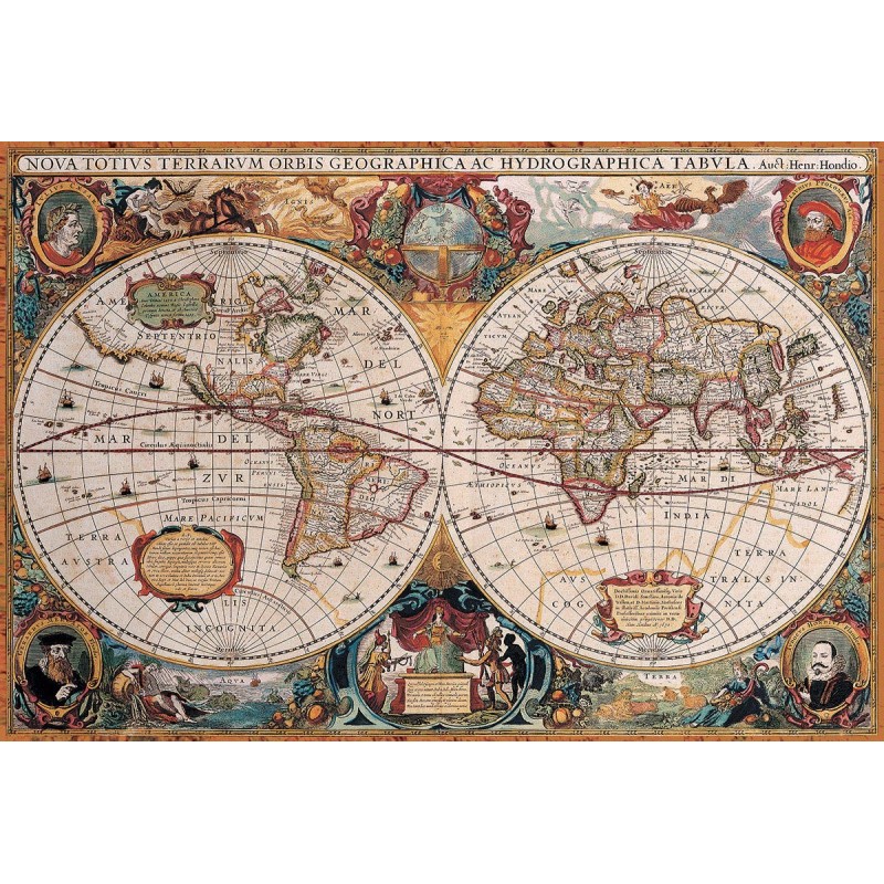 Puzzle Eurographics - Antique World...
