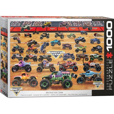 Puzzle 1000 piese Eurographics - Monster Jam - Truck...