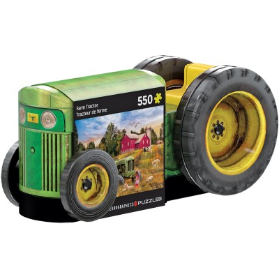 Puzzle 550 piese Eurographics - Tractor Tin...
