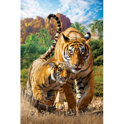 Puzzle 250 piese Eurographics - Tigers... 2