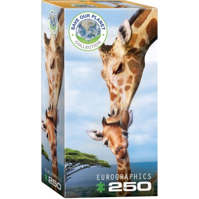 Puzzle 250 piese Eurographics - Giraffes...