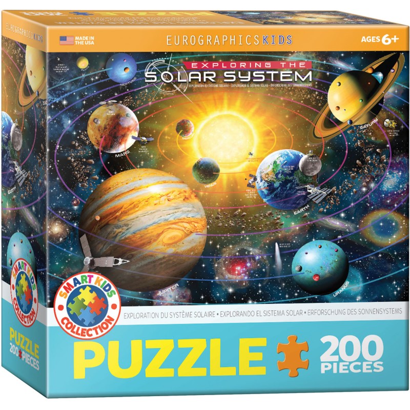 Puzzle 200 piese Eurographics -...