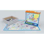 Puzzle 200 piese Eurographics - Map of Europe (Eurographics-6200-5374)