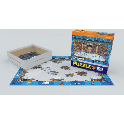 Puzzle 100 piese Eurographics - Hockey... 2