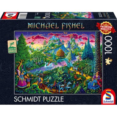 Puzzle 1000 piese Schmidt - Michael Fishel:Fantastic...