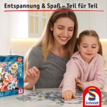 Puzzle 1000 piese Schmidt - Gianpaolo Vernotti:Flowers in Pastel (Schmidt-58891)