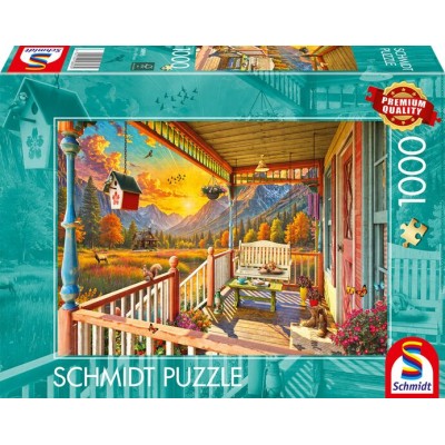 Puzzle 1000 piese Schmidt - Dominic Davison:Mountain...