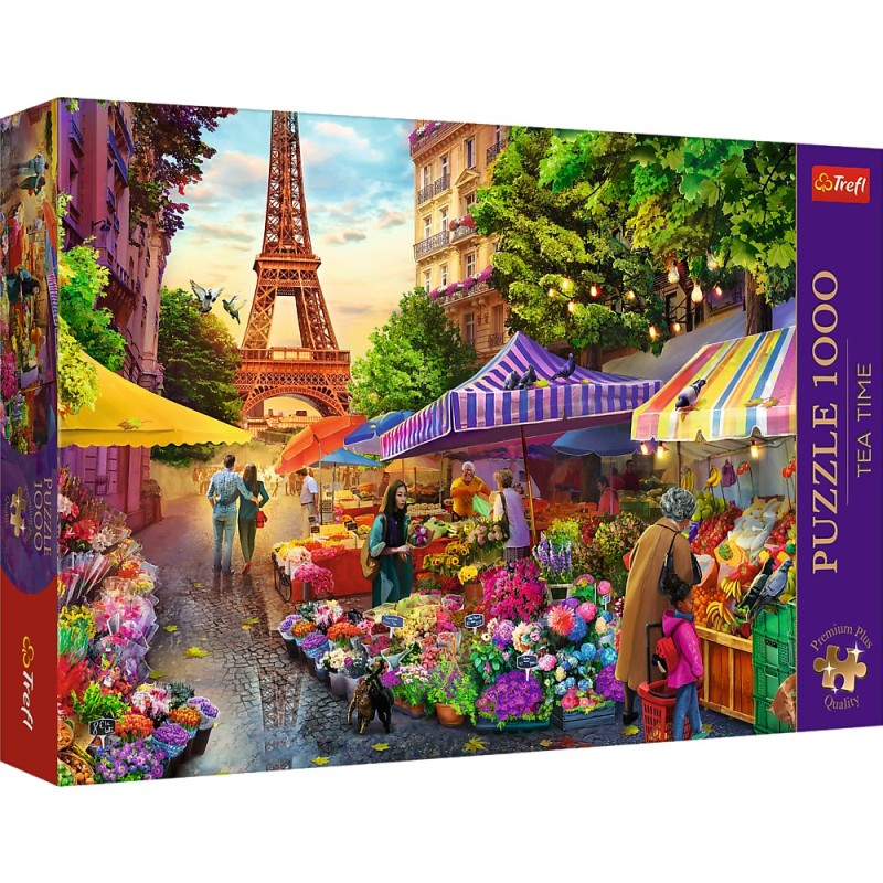 Puzzle 1000 piese Trefl - Flower...
