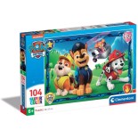 Puzzle 104 piese Clementoni - Paw Patrol (Clementoni-27177)