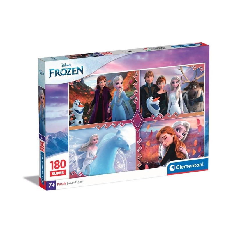 Puzzle 180 piese Clementoni - Frozen...