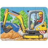 Primul Meu Puzzle Ravensburger -Utilaje Agricole, 2/4/6/8 Piese