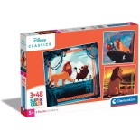 Puzzle 48 piese Clementoni - The Lion King (Clementoni-25323)