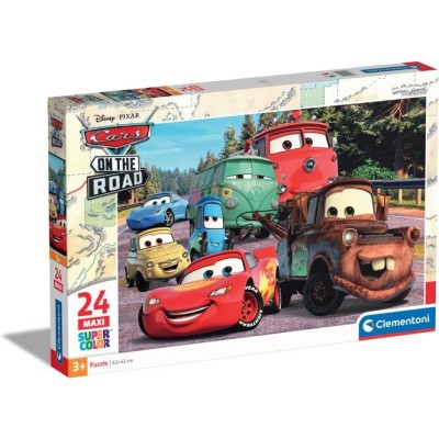 Puzzle 24 piese Clementoni - Cars on the Road...