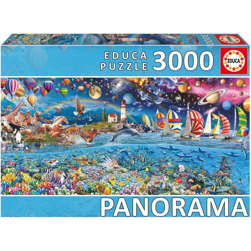 Puzzle 3000 piese Educa - Life...