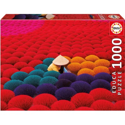 Puzzle 1000 piese Educa - Incense Village, Vietnam...