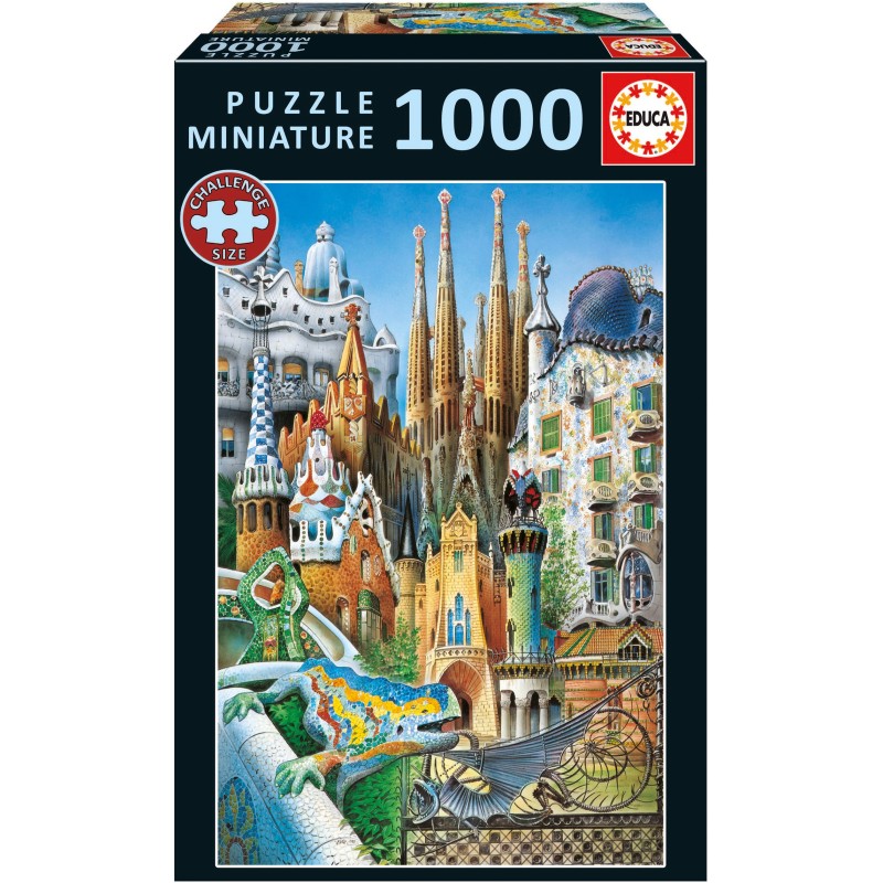 Puzzle 1000 piese Educa - Gaudí,...