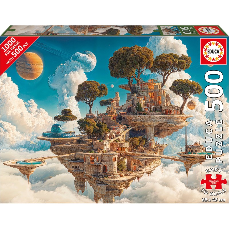 Puzzle 500 piese Educa - Plus Cloud...
