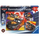 Puzzle Ravensburger - Cars Aventura Pe Sosea, 3X49 Piese