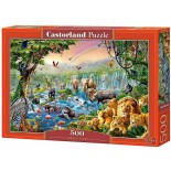 Puzzle Castorland - Jungle River, 500 piese