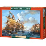 Puzzle Castorland - Copy of Battle of Porto Bello (5904438200245), 2000 Piese