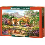 Puzzle Castorland - Copy of Twilight at Woodgreen Pond, 3000 piese
