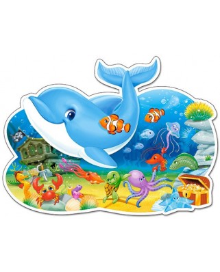 Puzzle Castorland Maxi - Underwater Friends, 12 Piese