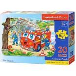 Puzzle Castorland Maxi -Fire Brigade, 20 Piese
