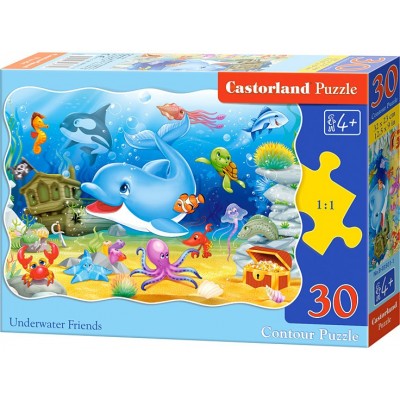 Puzzle Castorland -Underwater Friends, 30 Piese 2