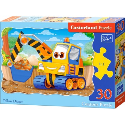 Puzzle Castorland -Yellow Digger, 30 Piese 2