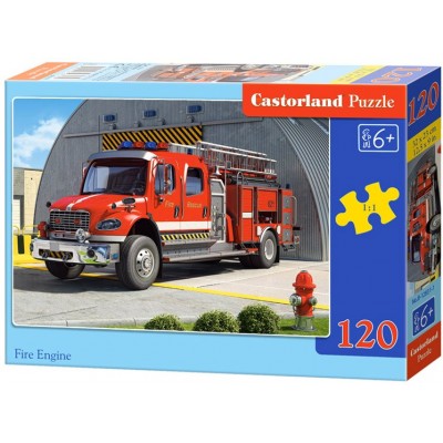 Puzzle Castorland -Fire Engine, 120 Piese 2