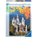 Puzzle Ravensburger -Castelul Neuschwanstein Toamna, 1500 Piese (16386)