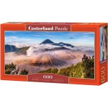 Puzzle Castorland Panoramic - Bromo Volcano Indonesia, 600 Piese