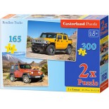 Puzzle Castorland 2 in 1 -Roadless Track, 165/300 Piese