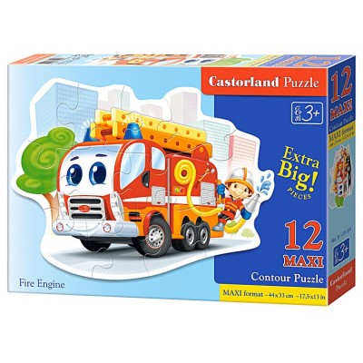 Puzzle Castorland - Fire Engine, 12 piese MAXI 2