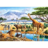 Puzzle Castorland 2 in 1 -Savanna and Jungle, 70/120 Piese