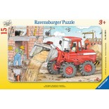 Puzzle Ravensburger -Excavator, 15 Piese (06359)