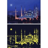 Puzzle Anatolian -Sultanahmet Mosque, 1000 Piese, Fosforescent (1905)
