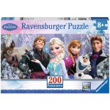 Puzzle Ravensburger -Frozen Panorama Inghetata, 200 Piese (12801)
