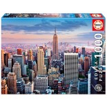 Puzzle Educa -Midtown Manhattan, New York, 1000 Piese, Include Lipici Puzzle (14811)