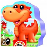 Puzzle Educa - Sweet Dinos, 24 Piese (14960)