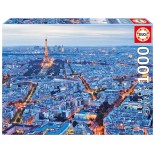 Puzzle Educa -Lights of Paris, 1000 Piese, Include Lipici Puzzle (16286)