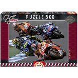 Puzzle Educa - MotoGP 2014-15, 500 Piese, Include Lipici Puzzle (16326)