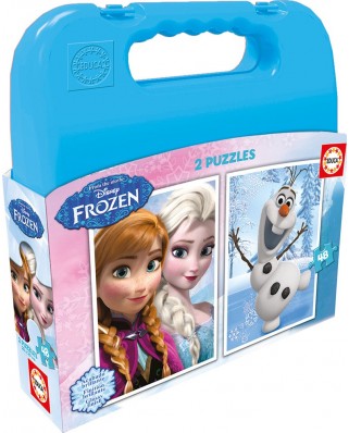 Puzzle Educa - Frozen, 2x48 piese (16514)