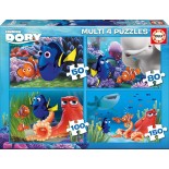 Puzzle Educa -Finding Dory, 50/80/100/150 Piese (16700)
