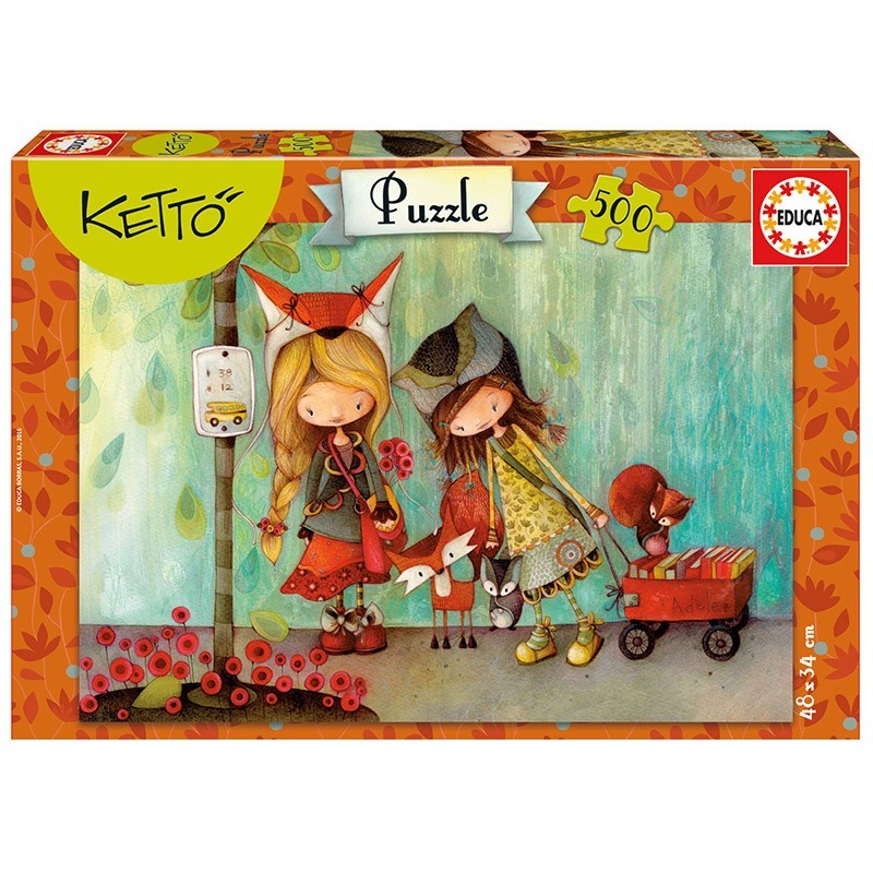 Puzzle Educa -Ketto, 500 Piese,...