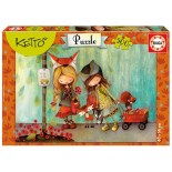 Puzzle Educa -Ketto, 500 Piese, Include Lipici Puzzle (16740)
