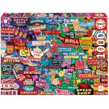 Puzzle Educa -Neon Dream, 1000 Piese, Include Lipici Puzzle (16753)