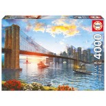 Puzzle Educa - Dominic Davison:New York Sunset, 4000 Piese (16782)